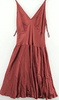 Ghost LONDON. TANYA SARNE. Vintage Burnt Sienna 100% Viscose Midi Dress