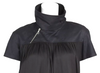 DRIES VAN NOTEN Black & Blue Woven Zippered Cowl Neck Shift Dress