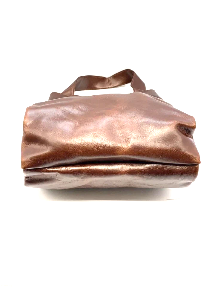 michiamo JAPAN. Brown Leather Handmade in Japan Shoulderbag
