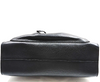 Gucci Italy. Black Leather Bamboo Handle Shoulder Bag / Tote Bag