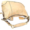 Prada Italy. Beige Brown Leather Medium Size Shoulder Bag