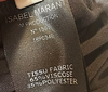 Etoile Isabel Marant. PARIS.  Black Viscose Blend Casual Dress