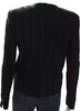 Etoile Isabel Marant Paris. Black Green Wool Knit Striped Long Sleeve Jacket