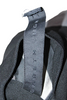 Gareth Pugh UK. NEW W/TAGS. Black/Gray Back Zip Short Sleeve Mock Neck Mini Dress