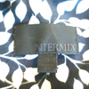 Intermix NY. Silk Layla Navy Leaf Print Ruffled High-Low Dress