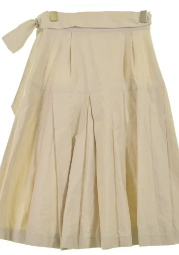 JIL SANDER Beige Knee-length Skirt