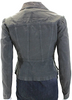 Marni Italy. Gray Long Sleeves Button Down Cropped Jacket