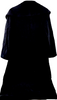 Loewe Madrid. Midnite Navy Cotton, Rayon, Nylon Blend Long Coat