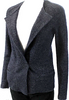 Isabel Marant Etoile Paris. Blue Knit Double Pocket Short Jacket