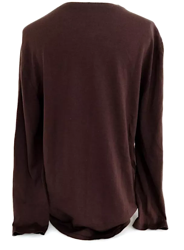 Hermes Paris. Silk, Wool Printed Sweater/Top