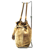 Bottega Veneta ITALY. Brown Suede Leather Hand Bag / Shoulder Bag