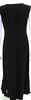 Marithe + Francois Girbaud Paris.  Black Sleeveless Maxi Tank Dress
