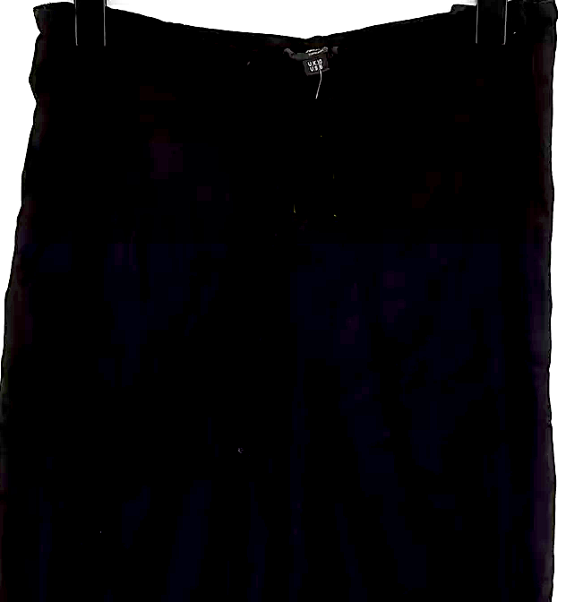 Whistles London UK. Black 100% Viscose Long Maxi Skirt