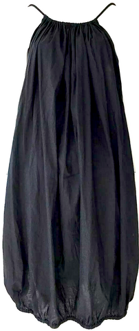 J.W. Anderson UK. Black/Grey/Navy Merino Wool Midi Length Dress