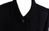 Burberry London. Navy Blue Cotton Polyester Cupro Coat