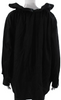 Comme Des Garcons Japan.  Black Buttonup Long Sleeve Tunic