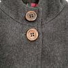 DOLCE&GABBANA ITALY. D & G Grey Wool Long Coat