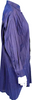 ISSEY MIYAKE Japan. Iridescent Purple Crinkle Pleated Woven Button-Front Tunic/Dress