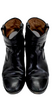 Isabel Marant Etoile PARIS.  Black Round Toe Leather Pull-On Boots Size 8.5