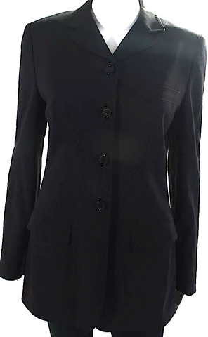 LA GARÇONNE MODERNE. Black Rayon Blend Shirt Dress