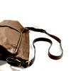 Prada Italy. Brown Pebbled Leather Shoulder Bag / Crossbody bag