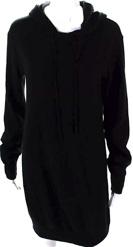 Maison Margiela Paris. NEW. With Tags. Black V-Neck Polymaide Maxi Dress