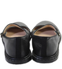 Chloe Paris. Black Leather Round Toe One Strap Mary Jane Flats Black SZ 41FR 39.5 USA
