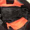 PAPILLONNER JAPAN. Black Leather Puzzle Pattern Shoulder Bag