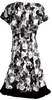 Louis Vuitton Paris. Grays Floral Silk, Rayon Dress