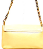 Chloe Paris. Beige Leather Goldplated Hardware Unused Pristine Shoulder Bag