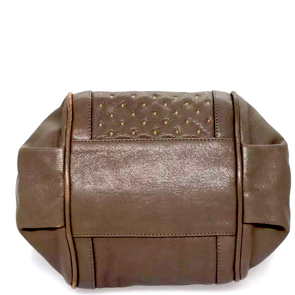 Chloe Paris. Vintage Phoebe Philo Designed Brown Leather Ltd. Edition Mini Shoulder Bag / Crossbody Bag