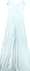 Ghost London UK. Tanya Sarne  Blue Floral 100% Viscose Sleeveless Long V-Neck Maxi Dress
