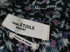Etoile Isabel Marant Paris. Blue, Purple Asymmetric Tiered Midi Skirt