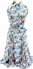 Prada Italy. Polytech Vintge Floral Print Dress