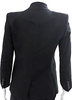 Helmut Lang For Intermix, Black Wool Single Button Blazer Jacket