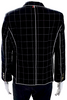 Thom Browne NY. Collared Long Sleeves Unlined Plaid Blazer