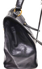 Yves Saint Laurent Paris. Black Leather Shoulder Bag