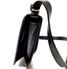 Christian Dior Paris. Black Leather Logo Shoulder Bag