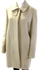 Chloe Paris. Pale Beige Wool Button Down Long Sleeves Coat