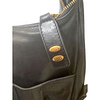 CHLOE PARIS. Phoebe Philo Designer. Black Heloise Hobo Braided Crossbody Shoulderbag