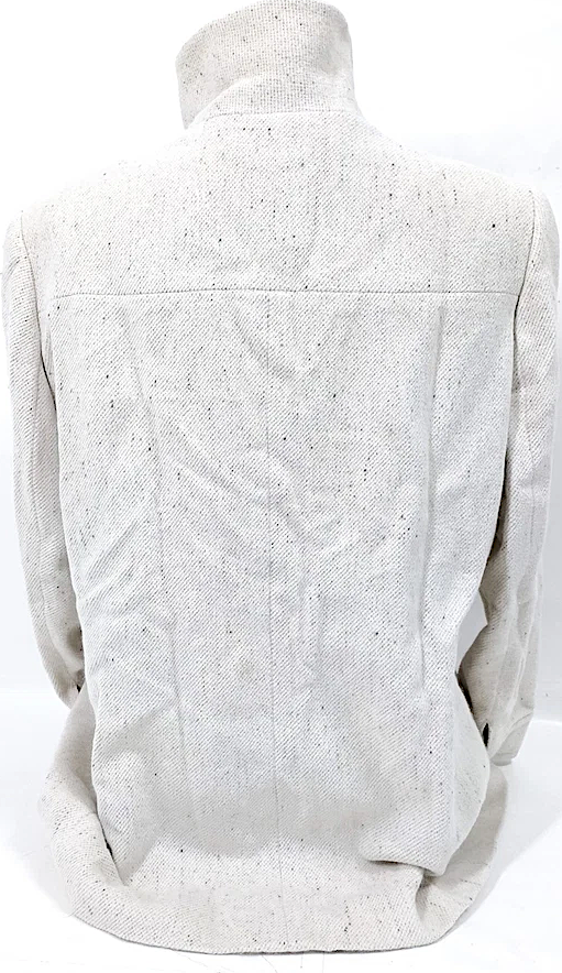 Givenchy Paris. Vintage Zipper Front Wool Coat SZ 46