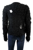 Acne Studios Sweden. NEW W/TAGS. Black Wool/Poly Blend Hairy Web Crew Neck Sweater