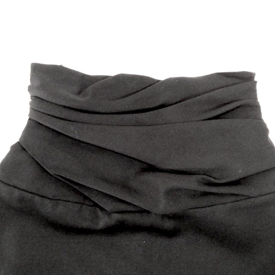 Christian Dior Paris. Black Wool Skirt