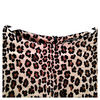 Fendi Italy. Animal Print Wool Dress