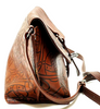 Vivienne Westwood UK. NEW W/O TAG. Brown Leather Shoulder Bag
