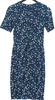 Jigsaw London UK. Blue Viscose with Elastane, Polyamide Maxi Dress