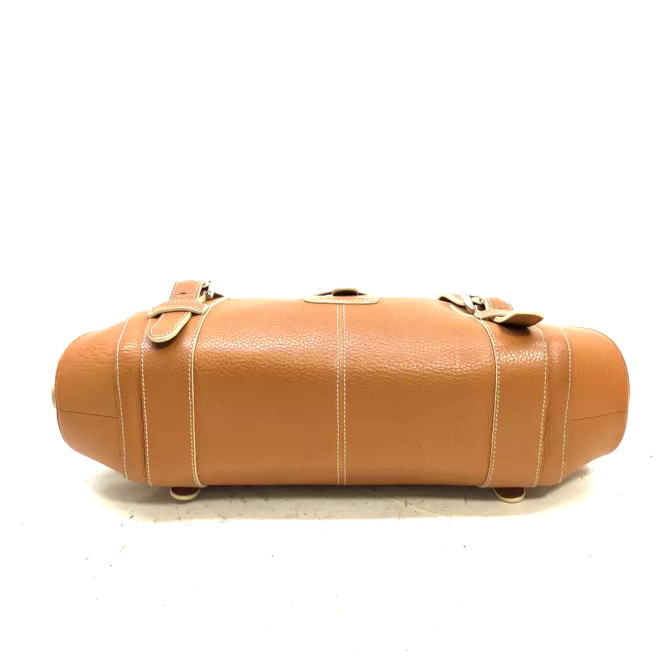 LOEWE Madrid. Light Tan Leather Shoulder Bag