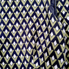 Prada Italy. Wook, Cupro, Silk Geometric Print Dress