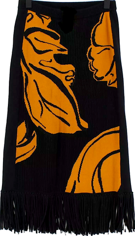 Jean Paul Gaultier Paris. Vintage 2000s Collection Black Rayon/Silk Blend Flare Pants