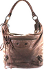 Balenciaga Paris. Top Handle Zip Top Brown Leather Editors' Handbag